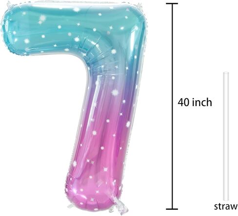 Number 5 Balloon, Large number balloons 40 inch, 5th Birthday Party Decorations Supplies 5 Year Old Birthday Sign Decor in Kuwait