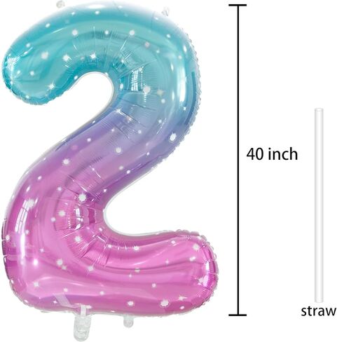 Number 5 Balloon, Large number balloons 40 inch, 5th Birthday Party Decorations Supplies 5 Year Old Birthday Sign Decor in Kuwait