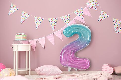 Number 5 Balloon, Large number balloons 40 inch, 5th Birthday Party Decorations Supplies 5 Year Old Birthday Sign Decor in Kuwait