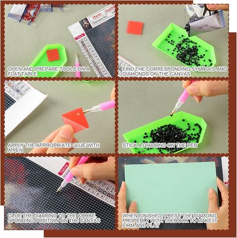 Fullhawl 5d Diamond Painting Kits for Adult and Beginners, Butterfly & Cat Full Round Diamond Art Kit, 5d Pictures Arts and Crafts for Home Wall Decor,12 x 16 Inch(Black Cat) in Kuwait