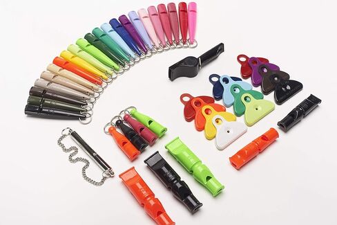 ACME No. 576 Professional Dog Training Shepherd's Lip, in Mouth, Whistle. Quality Crescendo of Sound. Sheep Trails and Herding. 100 dBA. Designed and Made in The UK (Day Glow Orange) in Kuwait
