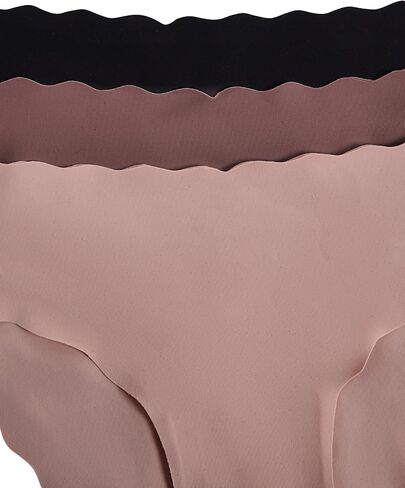 Verdusa Women's 6 Piece Scalloped Seamless No Show Bra and Panty Lingerie Sets in Kuwait