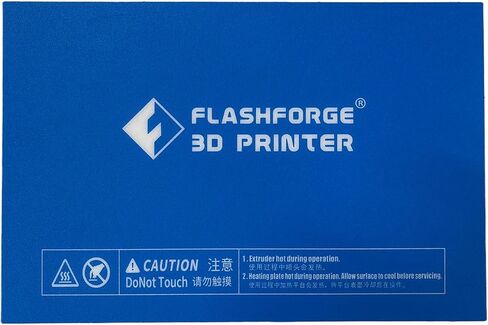 Smilyeez Listing for FlashForge HP-00057 Platform Sticker for Creator Pro, Creator Pro 2, Dreamer, Dreamer NX, and Inventor - 232mm x 154mm Original Build Surface 6 Pcs Kit (Pack of 6) in Kuwait