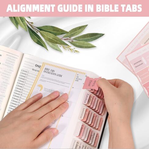 Bible Tabs for Women and Men 75 Tabs,Bible Tabs for Kids, Pink Bible Tabs,Bible Book Tabs,Bible Tabs for Study Bible, Bible Index Tabs,Bible Study Supplies in Saudi Arabia
