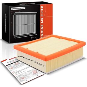 A-Premium Engine Air Filter Compatible with Fiat 500X & Jeep Compass, Renegade & Ram ProMaster City, 2015-2022, 1.4L 2.4L, Flexible Panel, Replace# 68247339AA