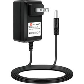 PKPOWER AC Adapter for Yamaha DGX Series DGX-200 DGX-202 DGX-203 DGX-205, Power Supply for DGX-640C DGX-660W DGX-660WH 88-Note Digital Piano Keyboard 6.6ft Long Cord