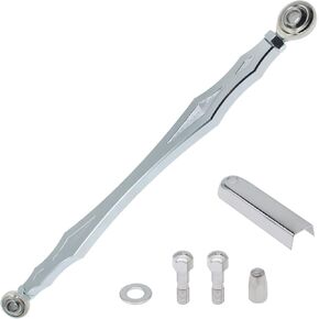 Gear Shift Linkage Compatible for Harley Davidson Touring Softail Dyna Trike Fatboy Electra Street Road Glide Wide Glide FLH FLHX FLTR FLHR FX 1987-2021 (Chrome)