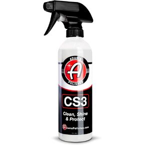 Adam's Polishes CS3 (16oz) - Ceramic Spray Coating That Cleans, Shines & ProtectsTop Coat Car Wash Polish & Paint Protectant Stronger Than Car Wax | RV Boat Motorcycle Car Detailing Waterless Wash