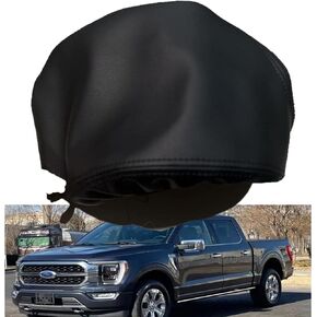 Center Console Armrest Cover Black for F-ord F150 2021 2022 2023-Armrest Cover Anti-Scratch PU Leather Center Console Protector Pad
