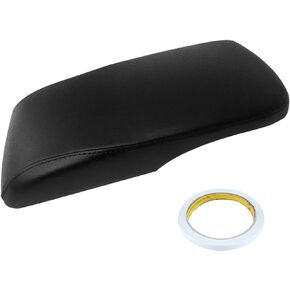 AUTOKAY Center Console Lid Armrest Cover Synthetic Leather Fit for Toyota Avalon 2013-2018 Black