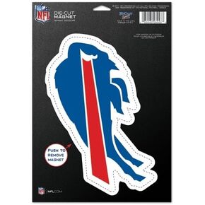 WinCraft NFL Buffalo Bills 83707010 مغناطيس بشعار مقطوع بالقالب، صغير، أسود in Saudi Arabia