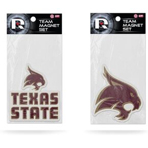 Rico Industries NCAA Unisex 2-Pack Die Cut Team Logo Magnet Set