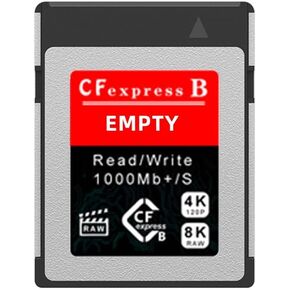 CFexpress Type-B 256GB Memory Card CFE CFB Adapter Compatible with Camera 8K RAW PCIe Expansion