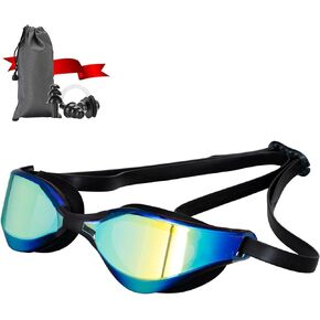Swimming Goggles for Men/Women, Anti-Fog Anti-UV Wide Vision Adult Swim Goggles, Boys/Girls/Junior/youth Swim Glasses