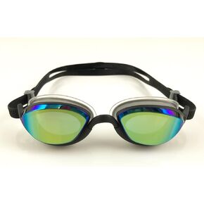 Snake & Pig Basilisk Swimming Goggles, Comfortable Fit for Adult Men Women Youth Kids Children (Black)