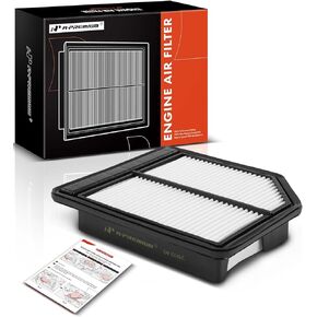 A-Premium Engine Air Filter Compatible with Honda Civic 2006 2007 2008 2009 2010 2011, L4 1.8L, Rigid Panel, Replace# 17220RNAA00
