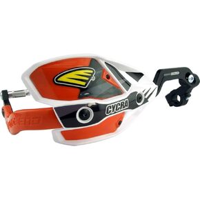 Cycra 1CYC740722X Ultra Probend CRM Wrap Around Handguards - White/Orange