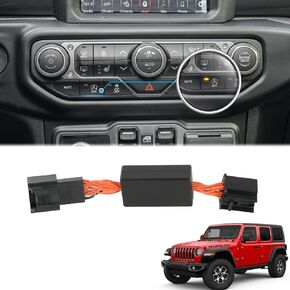 Auto Start Stop Eliminator for 2018-2023 Jeep Wrangler JL JLU Upgrade Plug Play Engine System Cable Easy Installation(Not fit 4XE)