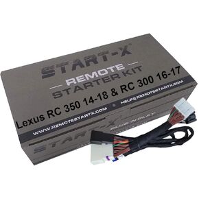 Start-X Remote Starter Kit for Lexus RC 350 2014-2018 and RC 300 2016-2017 || Plug n Play || Lock 3X to Remote Start || 2014 2015 2016 2017 2018