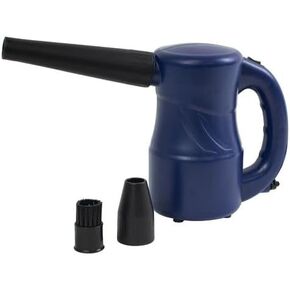 XPOWER A-2S Cyber Duster Electric Air Duster for Dusting, Drying, Inflating, Blowing, Car Detailing, Computer, Leaf Blowing, 90CFM, 2 Nozzles+1 Brush, High Performance Motor, Eco-Friendly, Navy Blue