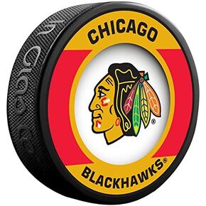Chicago Blackhawks Officially Licensed Retro Puck Hockey Puck