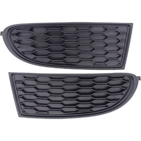 MOTOKU Front Driver and Passenger Side Fog Light Cover Bezel for Dodge Journey 2011-2020