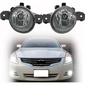 2-Pack H11 Clear Lens Halogen Fog Light Replacement for Altima/Maxima/Sentra/Infiniti Driver and Passenger Side NI2593117, NI2592117