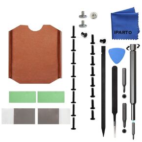 SSD Heatsink Thermal Pad for Steam Deck: M.2 2230 NVME SSD Copper Heat Sink Cooling Thermal Pastes with Tools Screws