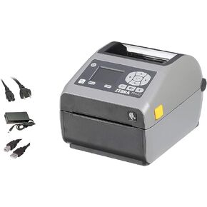 ZTech Zebra ZD620 Barcode and Shipping Label Printer, Direct Thermal, USB – Ethernet – WiFi - Bluetooth Interfaces, 4 Inch, Power Supply Included (Renewed)