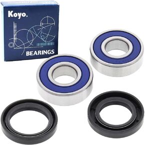 Japanese Front Wheel Bearings Seals Kit Concours ZG1000 2004 2005 2006