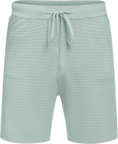 COOFANDY Men's 2 Piece Short Sets Casual Button Down Shirt and Shorts Set Knit Polo Set Vintage Summer Beach Outfits in Saudi Arabia