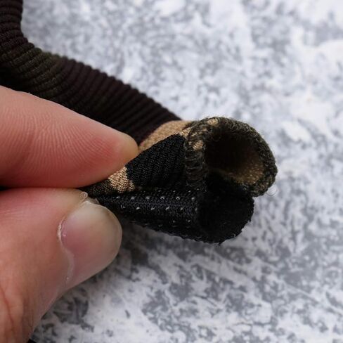 زوج واحد من قفازات Garneck للأطفال نصف إصبع قابلة للتنفس، قفازات مضادة للانزلاق مموهة للأطفال لركوب الدراجات وركوب الدراجات والتزلج على الجليد والرياضات الخارجية in Kuwait