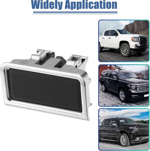 X AUTOHAUX 2216800096 مفتاح صندوق مسند الذراع المركزي لسيارة Mercedes-Benz W221 S-Class 2005-2013 بلاستيك بني داكن فضي اللون in Saudi Arabia