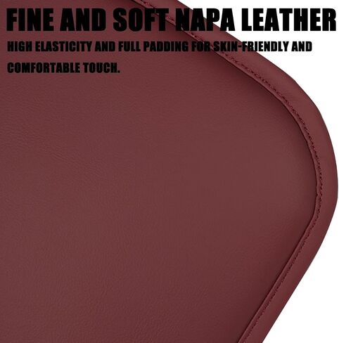 Car Armrest Box Mat, PU Leather Four Seasons Comfortable Breathable Waterproof Automotive Armrest Cover Center Console Cushion Protector, Universal for Most Vehicle, SUV, Truck, RV（Black） in Saudi Arabia