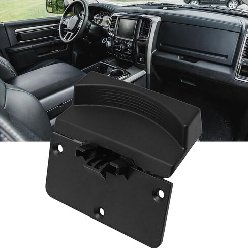 Lower Armrest Lid Latch Full Center Console Latch Replacement for Ram 1500 2500 3500 4500 5500，5RQ83TX7AC in Saudi Arabia