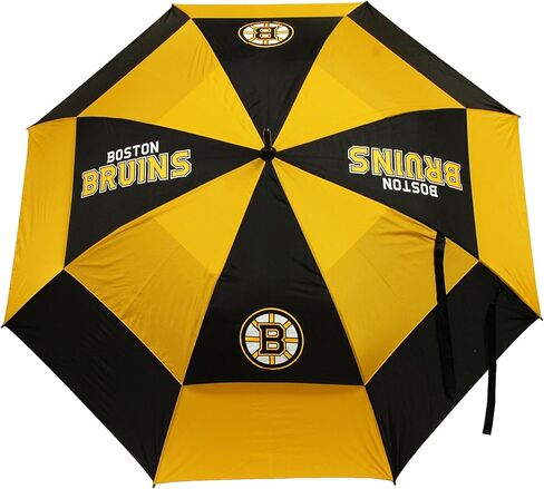 Team Golf NHL 62" Golf Umbrella with Protective Sheath, Double Canopy Wind Protection Design, Auto Open Button in Kuwait