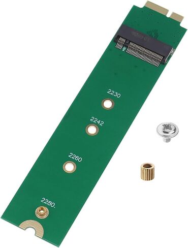 SING F LTD M.2 NGFF SSD بطاقة محول محرك الحالة الصلبة M.2 NGFF بطاقة محول تحويل القرص الصلب لمحرك الأقراص الصلبة 2230 2242 2260 2280 متوافق مع MacBook Air in Saudi Arabia