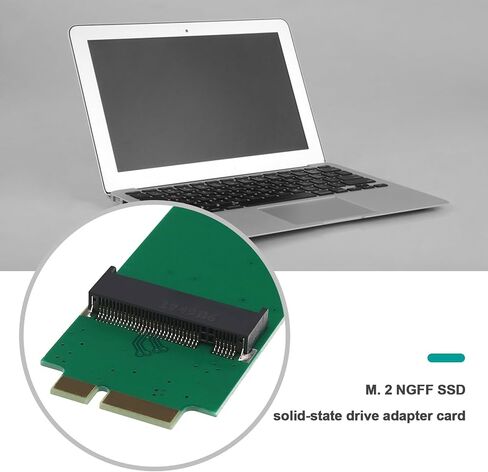 SING F LTD M.2 NGFF SSD بطاقة محول محرك الحالة الصلبة M.2 NGFF بطاقة محول تحويل القرص الصلب لمحرك الأقراص الصلبة 2230 2242 2260 2280 متوافق مع MacBook Air in Saudi Arabia