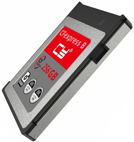 CFexpress Type-B 256GB Memory Card CFE CFB Adapter Compatible with XS Camera 8K RAW PCIe Expansion in Kuwait