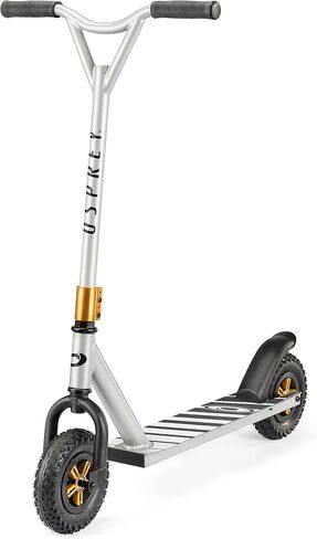 سكوتر Osprey Decoy Dirt Scooter، سكوتر لجميع التضاريس مع إطارات هوائية، للبالغين والأطفال على الطرق الوعرة، سكوتر للأولاد والبنات in Kuwait
