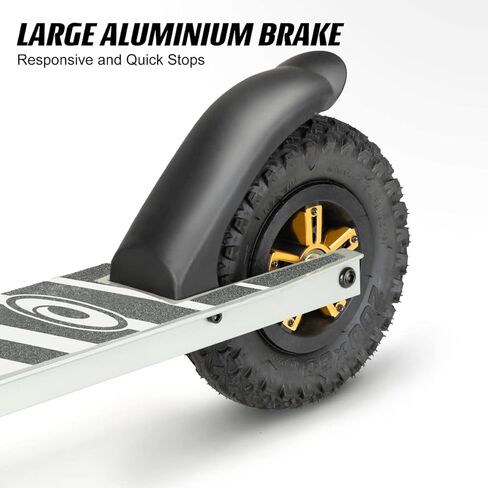 سكوتر Osprey Decoy Dirt Scooter، سكوتر لجميع التضاريس مع إطارات هوائية، للبالغين والأطفال على الطرق الوعرة، سكوتر للأولاد والبنات in Kuwait