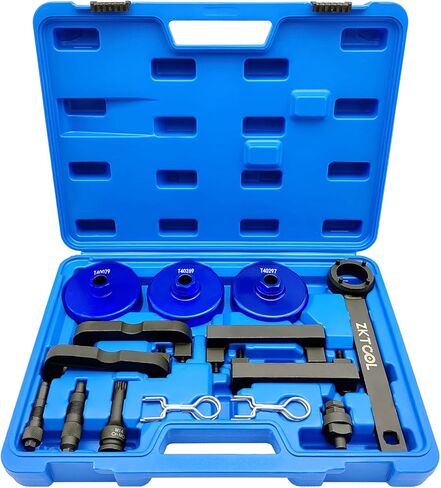 ZKTOOL Engine Camshaft Alignment Locking Timing Tool Set Compatible with Audi VW 2.0, 2.4, 2.8, 3.0T, 3.2, 4.2, 5.2 Engine A4 A6 A6L A8 Q5 Q7 R8 Porsche 3.0T Engine,T40070. (Timing Tool Set) in Kuwait
