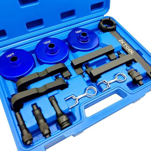 ZKTOOL Engine Camshaft Alignment Locking Timing Tool Set Compatible with Audi VW 2.0, 2.4, 2.8, 3.0T, 3.2, 4.2, 5.2 Engine A4 A6 A6L A8 Q5 Q7 R8 Porsche 3.0T Engine,T40070. (Timing Tool Set) in Kuwait