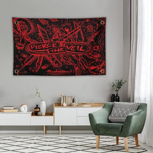 Black 3x5 Feet Flag Banner Tapestry for Bedroom Wall Hanging College Decor Indoor Outdoor Poster in Saudi Arabia