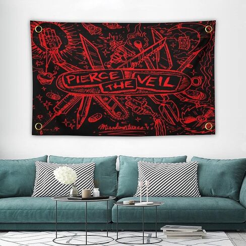 Black 3x5 Feet Flag Banner Tapestry for Bedroom Wall Hanging College Decor Indoor Outdoor Poster in Saudi Arabia