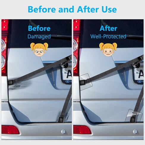 8 عبوات من واقيات خدش السيارة لرف الدراجة، وسادات حماية رف الدراجة، واقي خدش رف الدراجة، واقي طلاء رف الدراجة، ملحق مضاد للخدش للسيارة in Kuwait