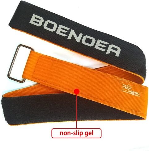 حزام حامل الدراجة، أشرطة تثبيت عجلة الدراجة مع مقبض جل قابل للتعديل من النايلون in Kuwait