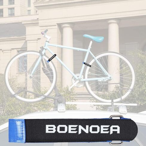 حزام حامل الدراجة، أشرطة تثبيت عجلة الدراجة مع مقبض جل قابل للتعديل من النايلون in Kuwait