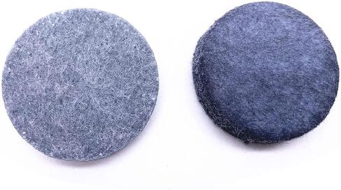 Bass Drum Beater Felt Pad Percussion Hammer Head Replacement Part Pack of 8 in Saudi Arabia