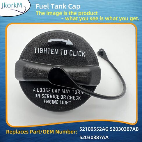 Fuel Tank Cap,Gas Cap For 2003-2018 Jeep Wrangler JK,2008-2017 Jeep Patriot,2003-2006 Jeep Wrangler TJ,2006-2010 Jeep Commander,2002-2012 Jeep Liberty, 2000-2017 Jeep Cherokee & Dodge Ram#52100552AG in Saudi Arabia